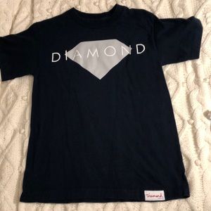 Diamond Supply Co. men’s navy blue short sleeve